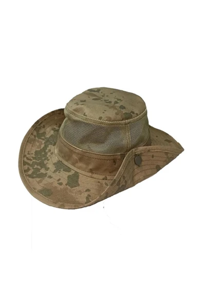 Kamuflaj Askeri Fileli Jungle Şapka - Resim 2