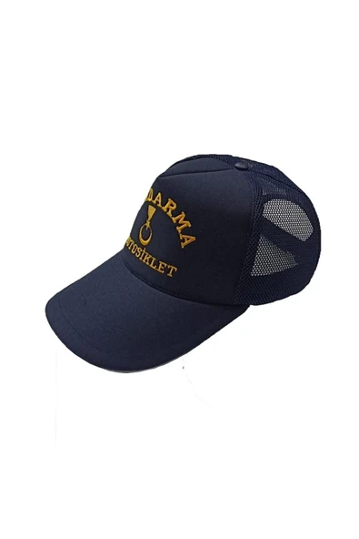 J.trfk Şapkası Reflektörlü Nakış Işleme Fileli Model - Resim 3