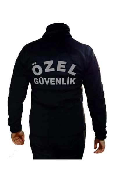 Özel Güvenlik Polar Siyah Mont 5 Cepli Yeni Model 3d Armalı (özel Güvenlikler Için Özel Üretim) - Resim 2