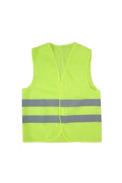 Sürücü Adayı Yazılı Sarı Renk Reflektörlü Ikaz Yeleği X 3 Adet - Resim 2