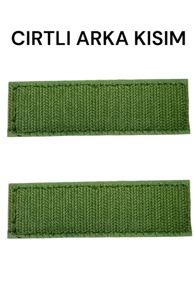 Tsk Kamuflaj P. Ö. H Ayyıldız İşlemeli Kan Grubu Patch Cırtlı 2 Adet - 6