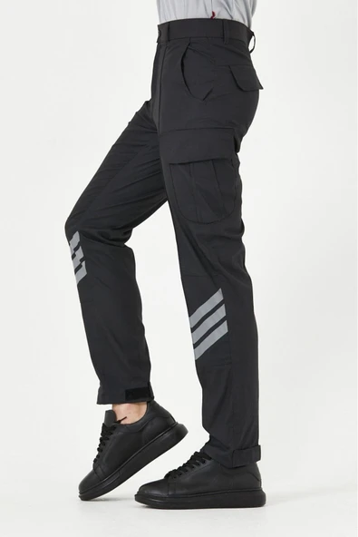 Özel Güvenlik Pantolonu Fosforlu Kargo Cepli + Özel Güvenlik Tişörtü Yazlık - Resim 6