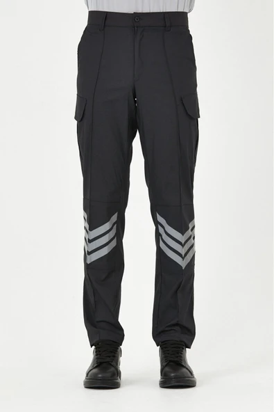 Özel Güvenlik Pantolonu Fosforlu Kargo Cepli + Özel Güvenlik Tişörtü Yazlık - Resim 4