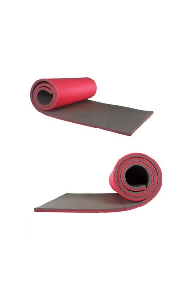 Pilates Yoga Matı Pembe-gri Renk 10 Mm. - 4