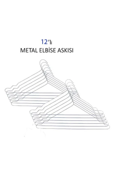 Metal Askı 12'li (2,5 Mm)