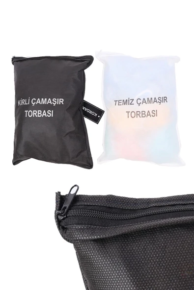 Temiz ve Kirli Çamaşır Torbası - Çamaşır Torbası - Asker Malzemeleri - Resim 2