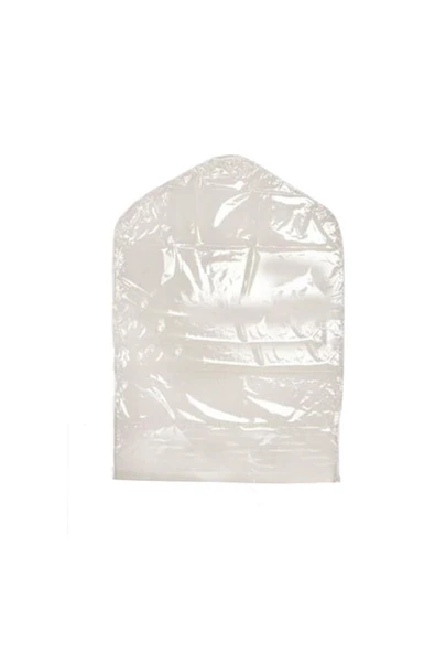 Elbise Poşeti /Naylonu- 60 X 90 Cm Askı Delikli-Biyeli-Koruyucu Naylon Torba 25 Adet