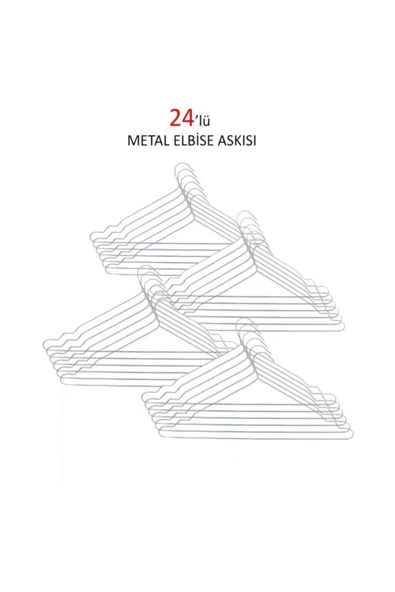 Metal Askı 24'lü (2,5 Mm)