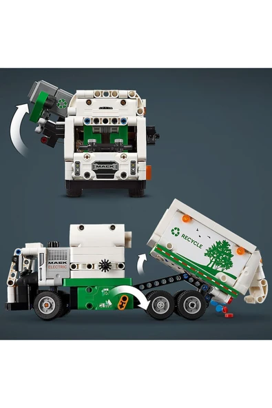 Lego 42167 Technic Mack LR Electric Çöp Kamyonu - 5