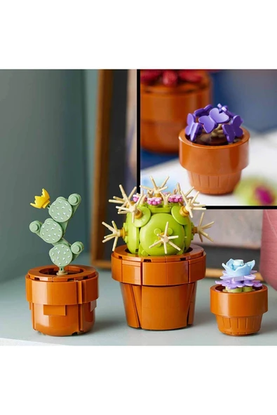 Lego 10329 Icons Minik Bitkiler - Resim 7