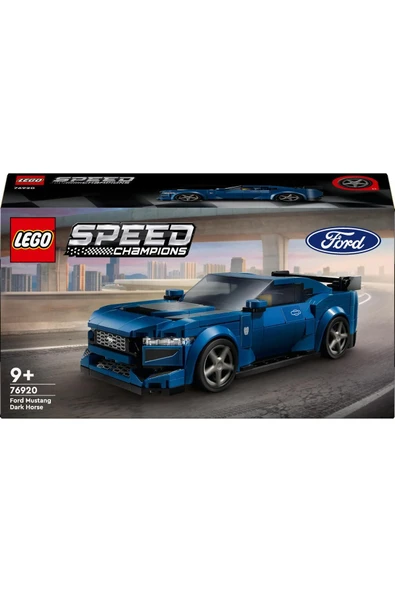 LEGO ® Speed Champions Ford Mustang Dark Horse Spor Araba 76920 - 9 Yaş+ İçin Yapım Seti (344 Parça) - 3