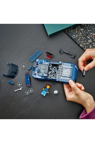 LEGO ® Speed Champions Ford Mustang Dark Horse Spor Araba 76920 - 9 Yaş+ İçin Yapım Seti (344 Parça) - 8