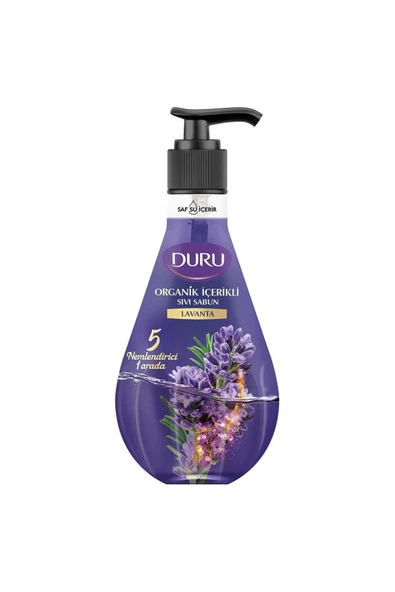 Duru Organik Içerikli Lavanta Sıvı Sabun 500 Ml