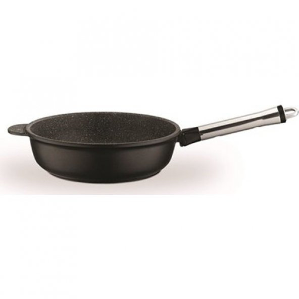 Leggno FSN2100TD20IND Fushion Granit Derin Tava 20 cm Çelik Sap
