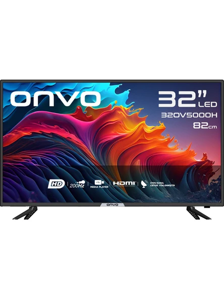 ONVO 32OV5000H HD 32" 82 EKRAN UYDU ALICILI LED TV