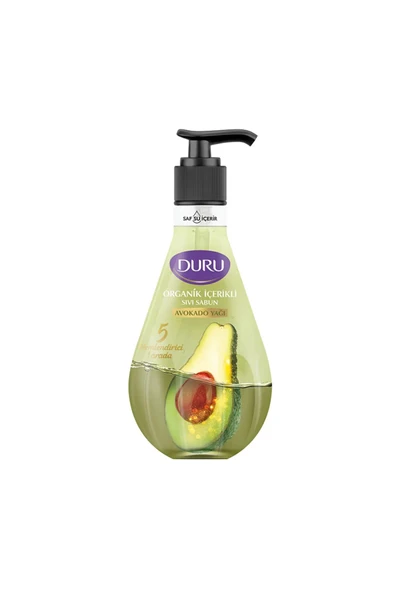 Duru Organik Içerikli Sıvı Sabun 500ml,avokado