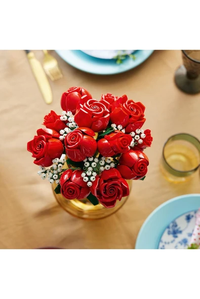 Lego 10328 Icons Gül Buketi - 5