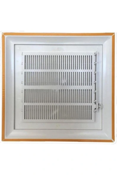 bautech BANYO WC PLASTİK PANJURLU HAVALANDIRMA MENFEZİ 45CM X 45CM - 4