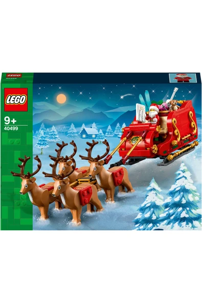 LEGO 40499 Iconic Noel Babanın Kızağı - 3