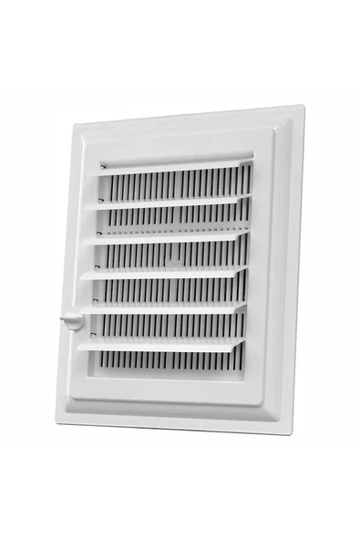 bautech BANYO WC PLASTİK PANJURLU HAVALANDIRMA MENFEZİ 35CM X 35CM - 3