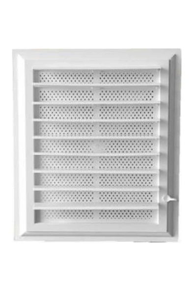 bautech BANYO WC PLASTİK PANJURLU HAVALANDIRMA MENFEZİ 35 X 45 - 2