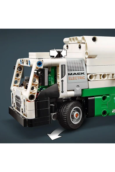 Lego 42167 Technic Mack LR Electric Çöp Kamyonu - 6