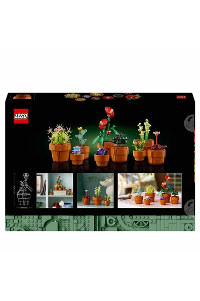 Lego 10329 Icons Minik Bitkiler - Resim 4