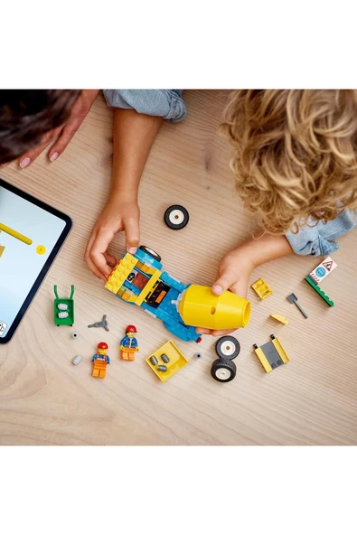 LEGO 60325 City - Beton Mikseri, 85 Parça, +4 Yaş - 5