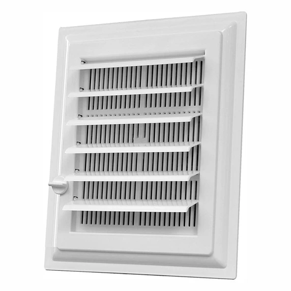 bautech BAUTECH BANYO WC PLASTİK PANJURLU HAVALANDIRMA MENFEZİ 45CM x 55CM - 3