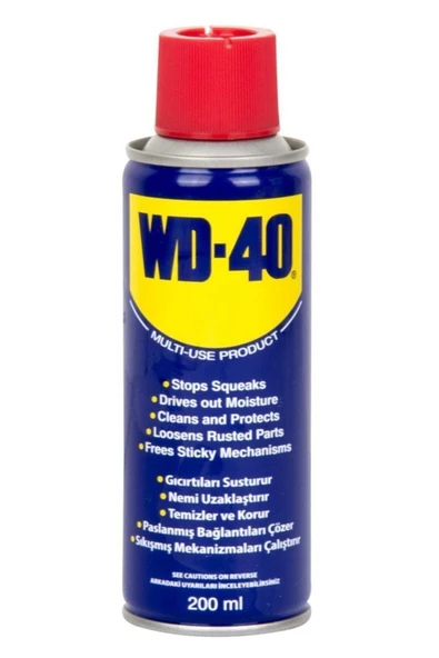 WD-40 Çok Amaçlı Pas Sökücü Koruyucu Sprey 200 Ml