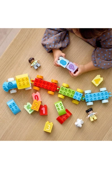 LEGO ® Duplo® Ilk Sayı Treni - Saymayı Öğren 10954 Yapım Oyuncağı; Küçük Çocukları Sayılar Ve Sa - 5