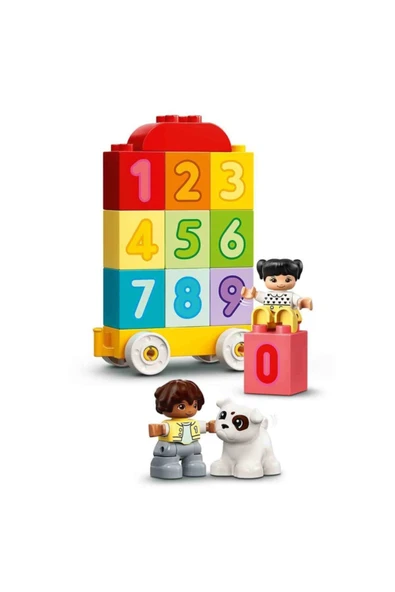 LEGO shpwave ® İlk Sayı Treni - Saymayı Öğren 10954 -Küçük Çocuklar İçin Oyuncak Yapım Seti - 6