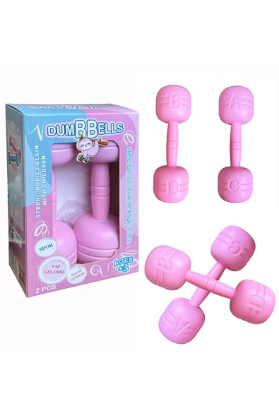 ADG SPORTS KIZ ÇOCUK PEMBE DAMBIL SPOR EGZERSİZ ALETİ - 2
