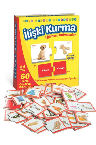 DIYTOY İlişki Kurma Eğlenceli Bulmacalar Eğitici Oyuncak Set Puzzle