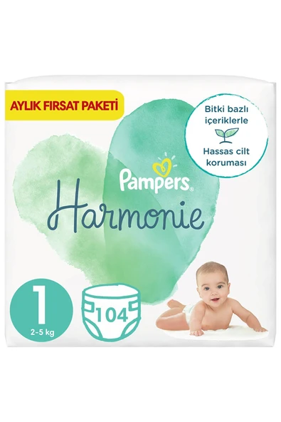 PRİMA Harmonie Bez 1 Beden 104'lı ( 26x4 ) Aylık Fırsat Paketi