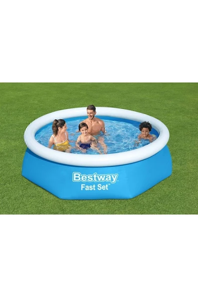 BESTWAY Büyük Şişme Havuz 2.44 m x 61 cm 57448