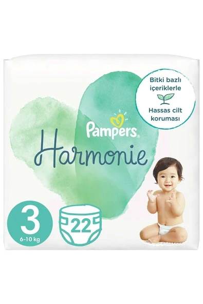 PRİMA Pampers Harmonie Bebek Bezi 3 Beden 22 Li