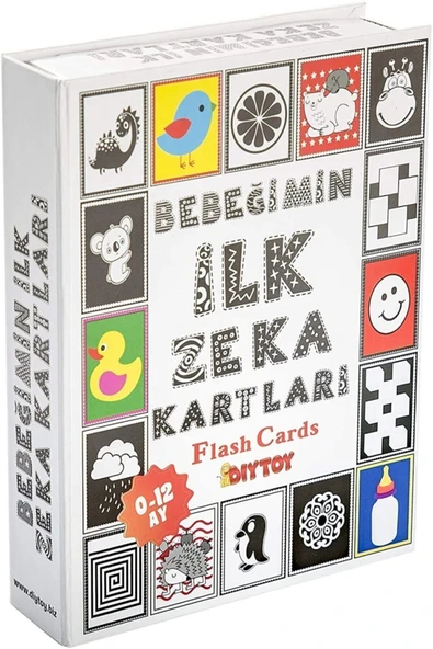 DIYTOY Flash Cards Bebeğimin İlk Zeka Kartları