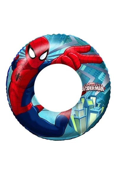 BESTWAY Spiderman Deniz Havuz Çocuk Simit 55 Cm Lisanslı - 98003