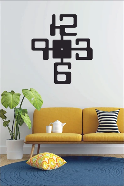 Duvar Saati Duvar Dekoru Lazer Kesim