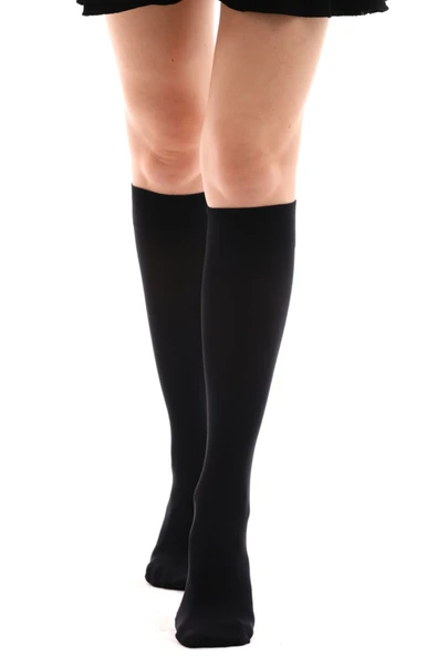 Elchee wear  Dizaltı Masaj Çorabı Siyah Renk 6'lı Kutu - Resim 2