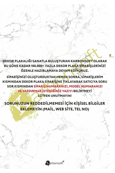 Kişiye Özel Ahşap Dekor Plaka, Karavan Arkası, Otopark, Araba Plaka, Isimli Plaka, Aksesuar Plaka - 2