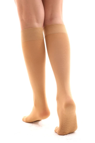 Elchee wear  Dizaltı Masaj Çorabı Ten Rengi 6'lı Kutu - Resim 3