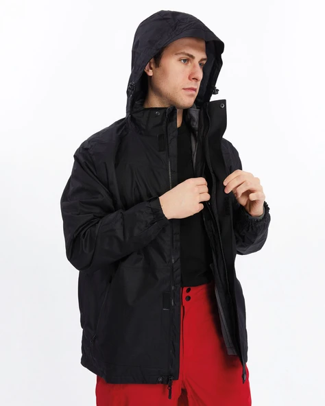 Mapamyumco 3in1 Erkek Mont-SİYAH - Resim 5