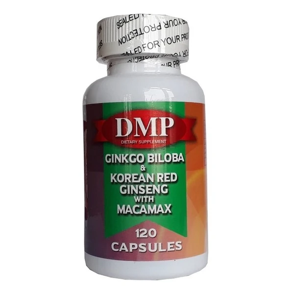Dmp Ginkgo Biloba Korean Red Ginseng With Macamax 120 Kapsül ürün görseli