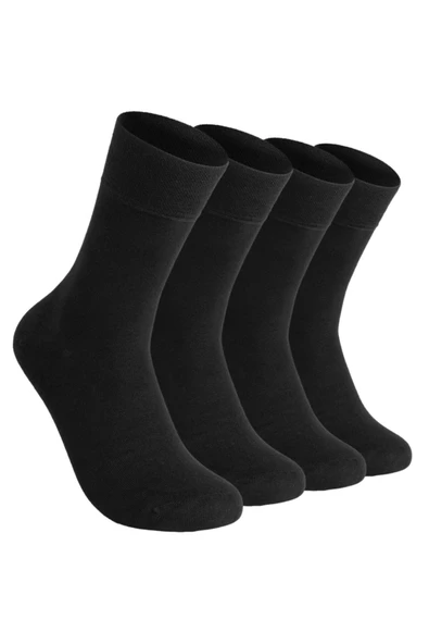 Elchee wear  Elchee Hafif Organik Bambu Kadın Çorap 4'lü - Resim 2