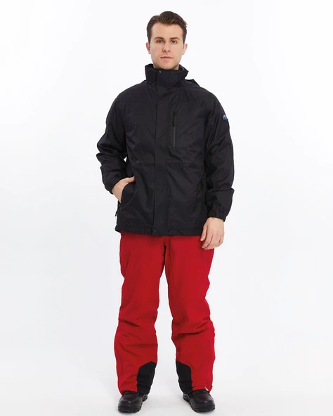 Mapamyumco 3in1 Erkek Mont-SİYAH - Resim 2