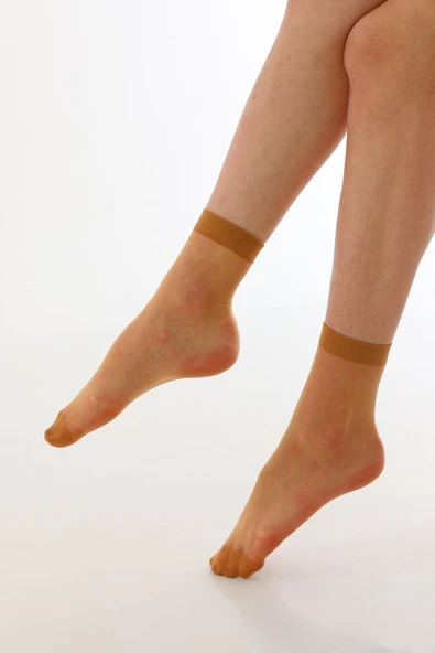 Elchee wear  Fit 15 Soket Çorap Ten Premium Kutu 5'li - Resim 3