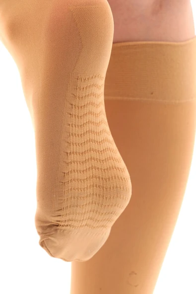 Elchee wear  Dizaltı Masaj Çorabı Ten Rengi 6'lı Kutu - Resim 5