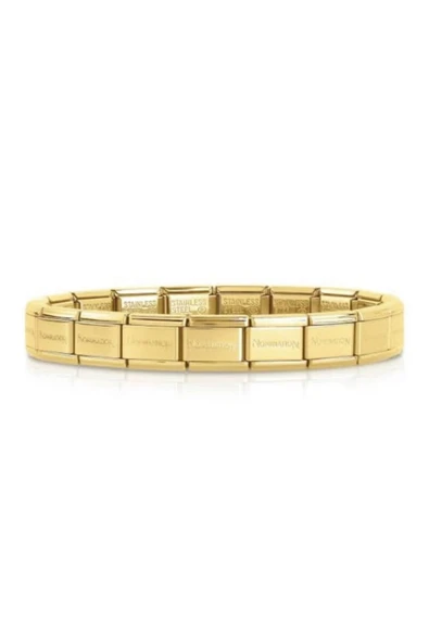 Paslanmaz Çelik Unisex Nomi İtalyan Charm Bileklik 316L - 6